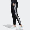 Adidas Neo Knitted Slim Fit Sports Trousers Unisex Bottoms Black GJ7947