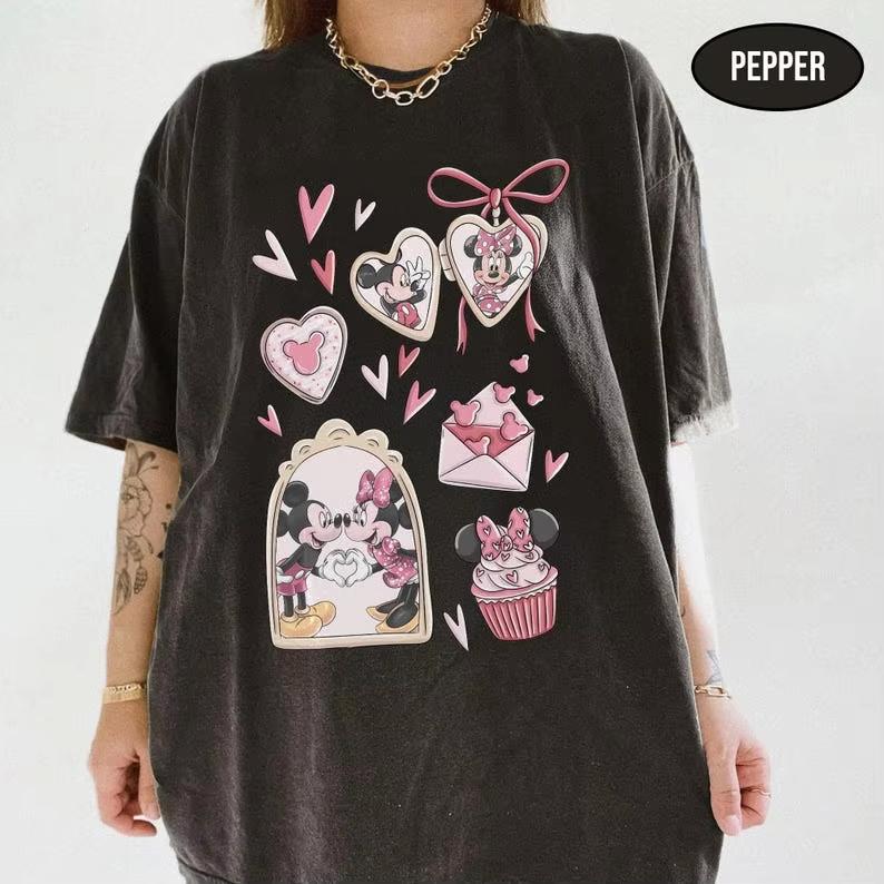 2026 Summer Valentine Graphic Tshirt Unisex Unisex Fashion Cotton Quality Casual Loose Short Sleeve Classic Unisex