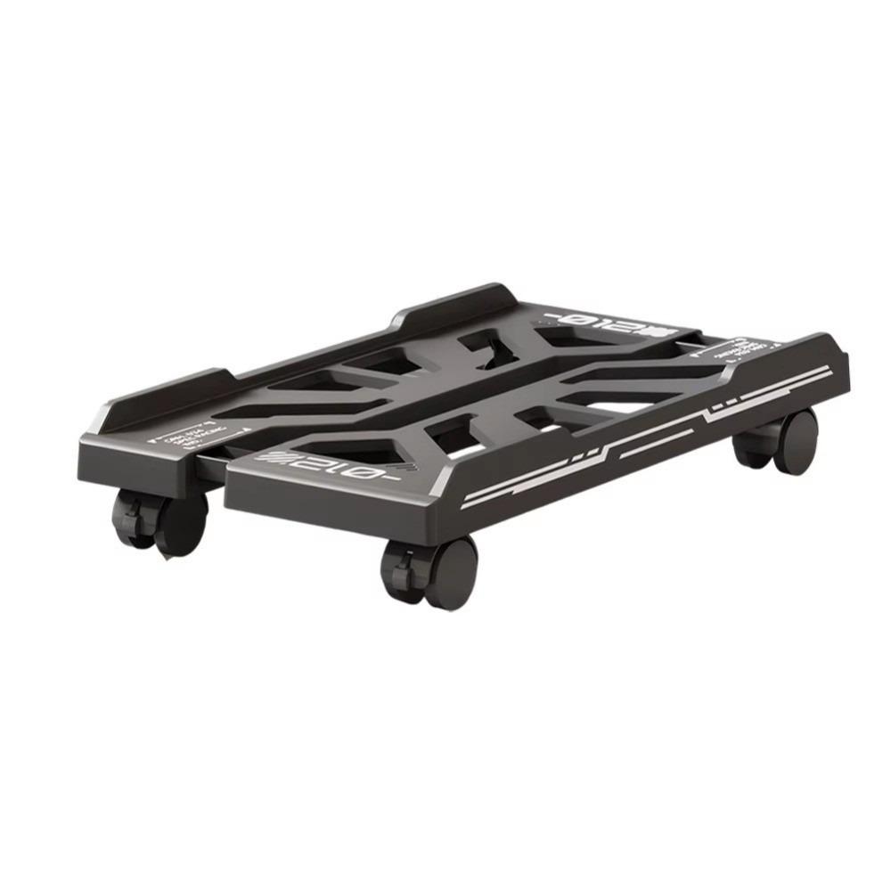 Universal Adjustable CPU Holder Mobile Scalable CPU Stand with Caster Wheels CPU Tower Holder Home/Gaming/Office