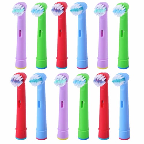 

Aoakua Electric Toothbrush Replacement Brush Set for Oral-B, Compatible with Children, Long-Term Warranty, 12-Piece Set (EB10)