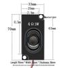 Jinggeyuan 3370 Speaker Enclosure: 4 Ohm, 3W for Digital TV LCD Display & Advertising Machines with 2840 Speaker.