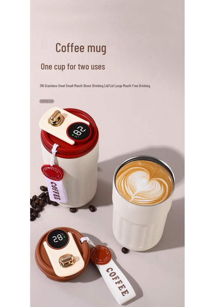 316 Stainless Steel Smart Insulated Travel Coffee Cup