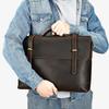 Crazy Horse Leather Crossbody Bag Genuine Retro Travel Shoulder Men's Business Casual Handbag