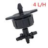 Drip irrigation 3-way, 5-way Hose Splitters with 2L/4L/8L Flow Pressure Compensating Drippers Agriculture tools 5 Sets