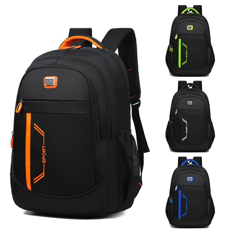Schoolbag Large Capacity Backpack Outdoor Travel Backpack Business Commuter Computer Sports Leisure Student School Bag Wholesale Lightweight