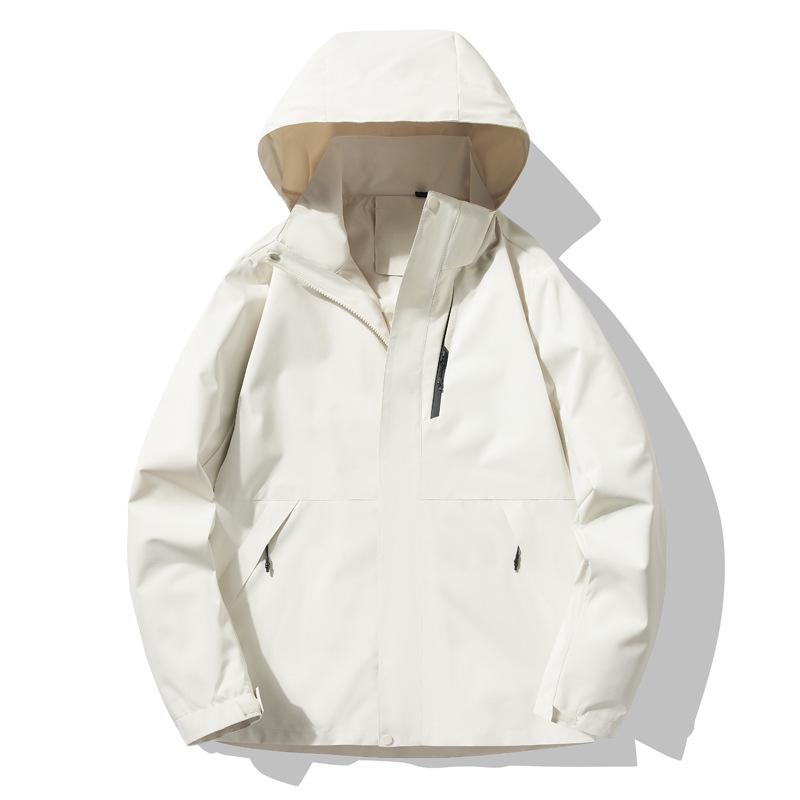 Herren- und Paarkombi 25 Jahre Frühling/Herbst Outdoor-Sport Winddicht Wasserdicht Atmungsaktiv Bergsteigerjacke
