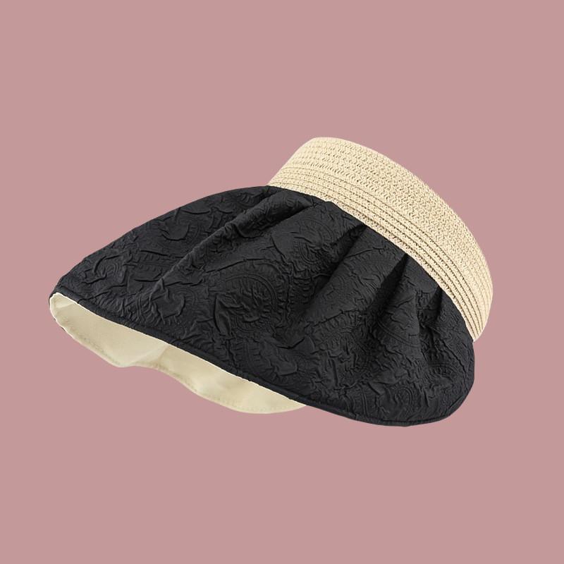 Sun Protection Hat For Women With Wide Brim Summer Cap Uv Shield Adjustable Breathable For Beach Vacation