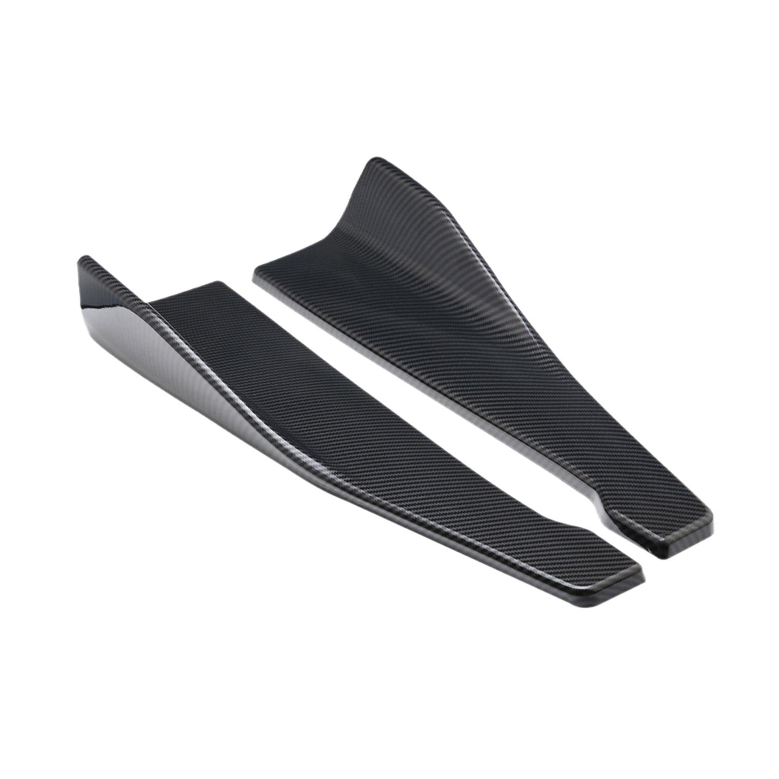 

Боковые юбки автомобиля с винтами, простая установка, защита углов бампера автомобиля, запасная часть для защиты заднего бампера 2