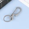 1Pc Titanium Alloy Carabiner Multi-Function Keychain Outdoorwaist Hanging Chain Ring Buckle Beer Bottle Opener Edc Tool