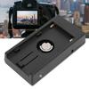 Camera Battery Adapter Plate Suitable for NP-F970 F750 F570 F550 Battery 7.2V Camera Power Adapter Plate with LED Indicator Light