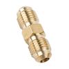 Brass Brass Gas Hose Connector Left Handed Threads Coupling