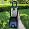 Weatherproof Outdoor Key Lock Box Wall Mounted Key Safe Codes Locking Storage Box Waterproof Lock Box for Key Room Card