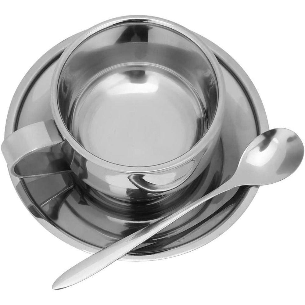 

Stainless Steel Espresso Mugs Drinkware Drinking Cup New Coffee Cup