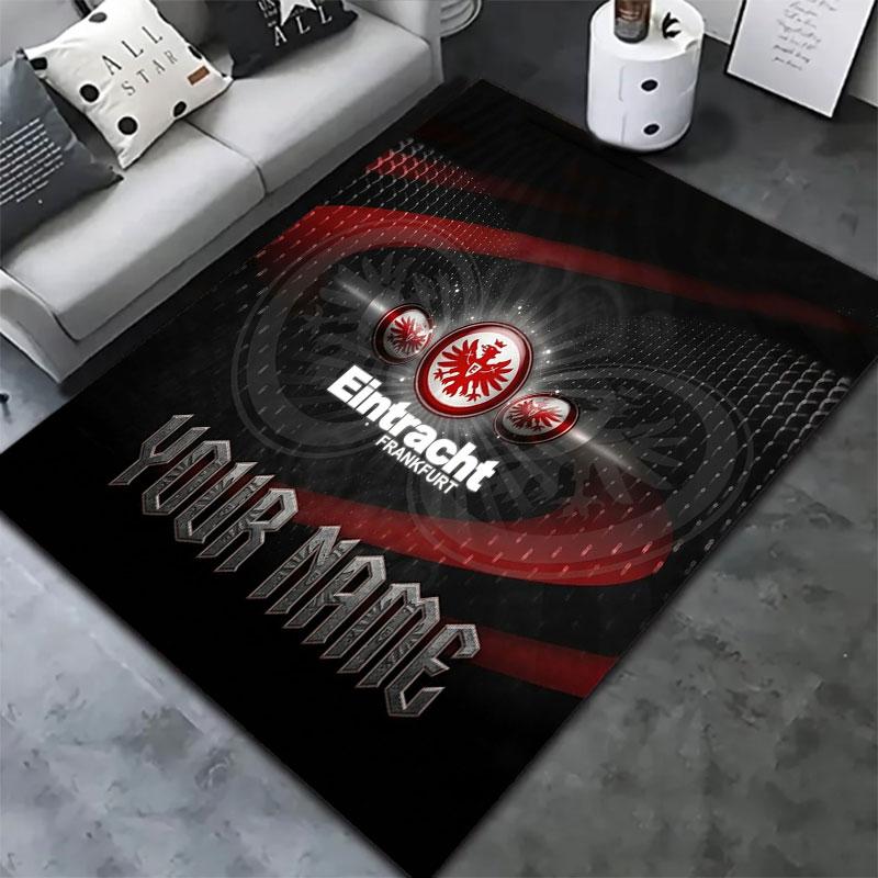 Eintracht Frankfurt Custom Name Carpet Rug for Living Room Bedroom Home Sofa Decoration,Kids play Non-slip Floor Mat