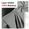 100% Blackout Curtains for Bedroom Living Room Thermal Insulated Grommet Window Drapes Privacy Protection Home Decor