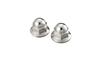 KITACO Flange Cap Nut Stainless Steel Non-serated 8mm 2 Pieces