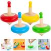 4pcs Gyro Toy Colored Gyro Toys Funny Table Tops Gyro Toys Portable Small Gyro Toy