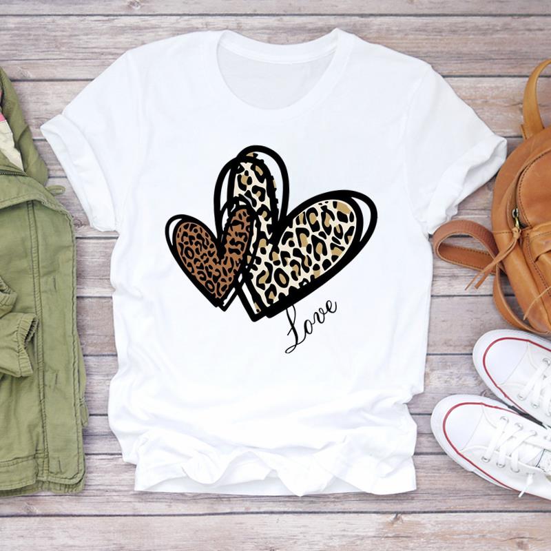 (Asian Size) Printed Women Tee Lady feather style trend Female Clothing T Shirt  Casual Fashion Top Graphic Short Sleeve T-shirts