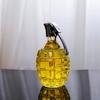 1PC Creative Grenade-shaped Glass Bottle, High Borosilicate Material - Smooth and Heat-resistant | Perfect for Whisky, Vodka and Other Drinks