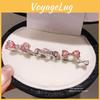 Jewelry Butterfly Bow Ring Set With Rhinestones For Women Fashion Accessories