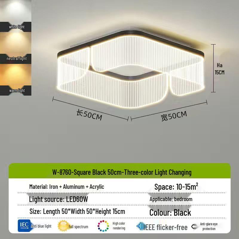 Italian Minimalist Modern Living Room Ceiling Light 2025: High-End Luxury Artistic Design