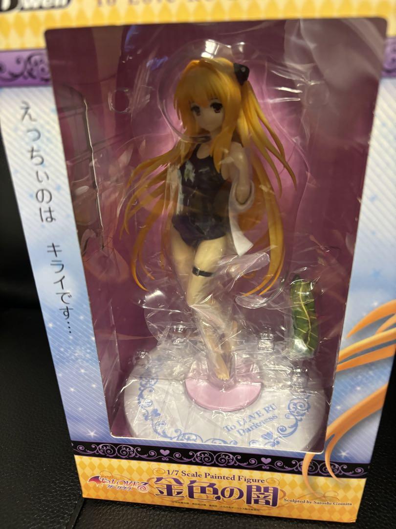

[USED] Golden Darkness Vertex Figure School Swimsuit 1/7 Scale To Love-Ru Darkness