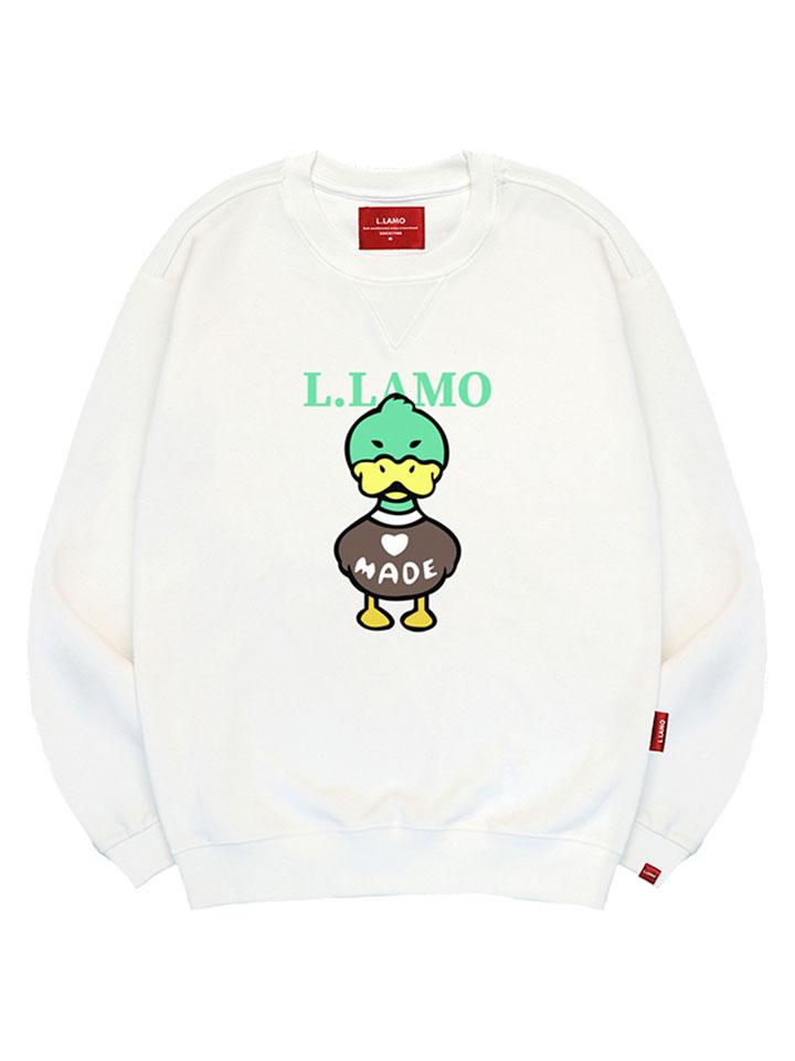 Ellamo Made Duck Sweatshirt Unisex Big Size S~4Xl (A Type)