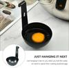 Nonstick Egg Molds Easy Use Poached Boiling Eggs Maker Spoon Boiled Holder Egg Steamer Rack Egg Cooker