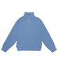 INSTANTFUNK Ms Wool Knit Half Zip-Up - Blue