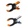 Plastic Spring Clamps 6/8inch Heavy Duty Clips Ratchet Clamps for Crafts Backdrop Stand Woodworking Photography Studios