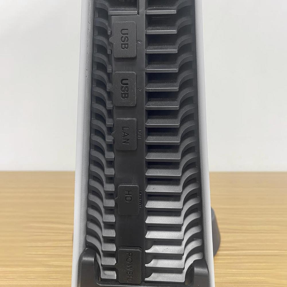 12 In 1 Silicone Anti-dust Cover Dustproof Plug for PS5 Slim for Playstation 5 Slim Console Accessories Pack