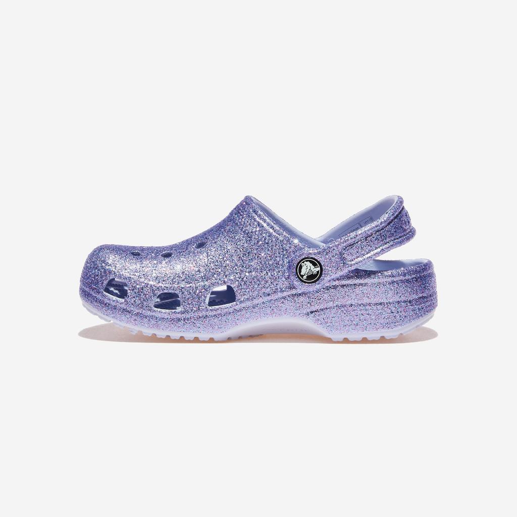 [Crocs] Classic Glitter Clog Kids, CRS206993, 1010107978, Popular Korean Shoes