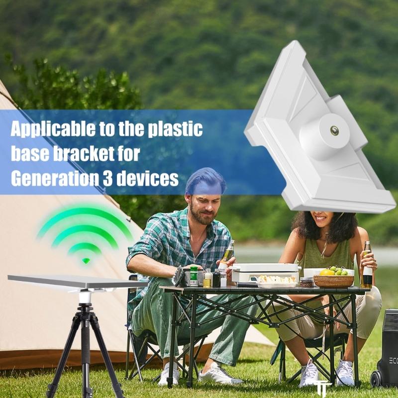 Easy Installation Adapter Mount for Gen 3 Outdoor Mount Adapter for Most Common Tripod Mount Kit with 1/4in Nut