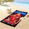 Haaland'S Norwegen Fußball Ruhm Strandtuch Strand Outdoor Camping Schnelltrocknendes Badetuch Küste Schwimmen Reise Und Urlaubs Handtücher Strandtuch