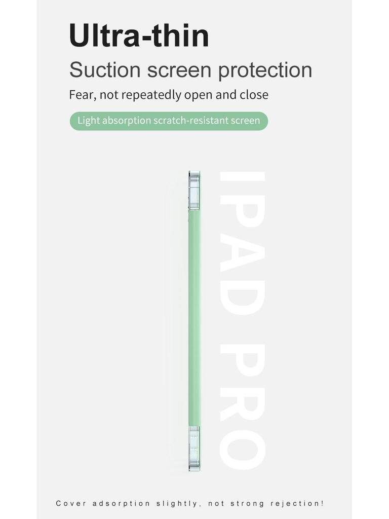11-inch OPPO Pad 2 Tri-Fold Protective Tablet Cover with Pen Slot & Skin-Feel Finish