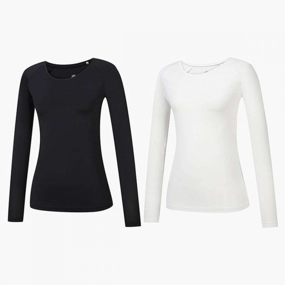 

DeScenT Golf DeScenT Golf Women S Hybrid Inner Long Sleeve T ShirT Dp22wfin45 BLK/80