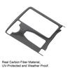 Carbon Fiber Center Console Water Cup Holder Trim Cover for W204 2005‑2012