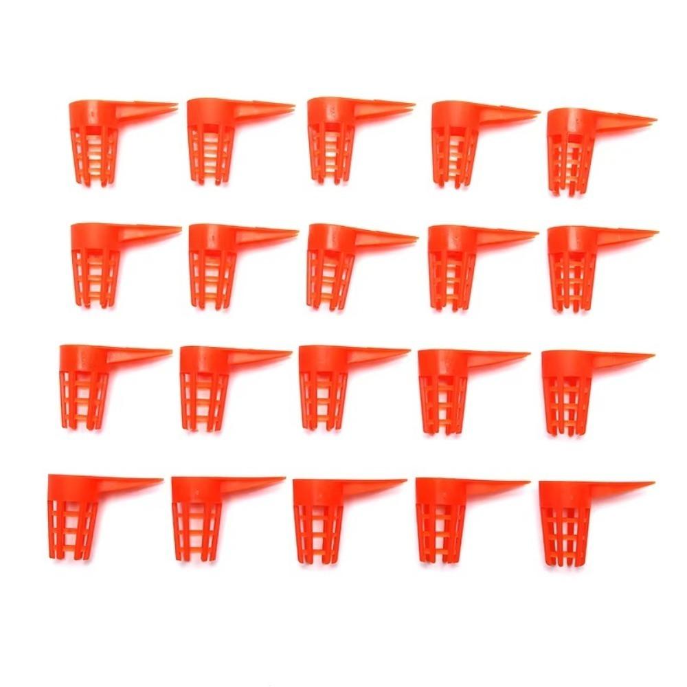 

20 шт. Защитные крышки для пчеловодческих клеток, раздвоенные колючие пчеловодческие инструменты, безопасные колпачки для пчелиных маток 20 Caps