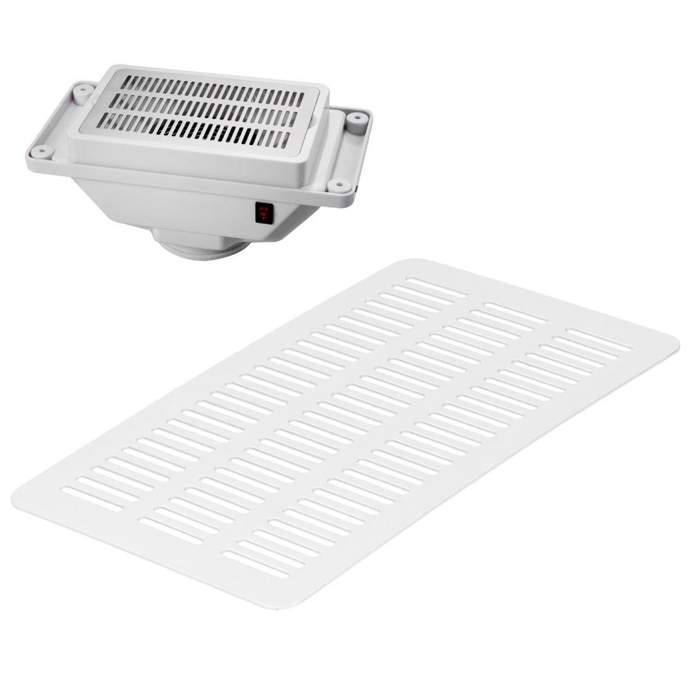 Stainless Steel Nail Dust Collector Filter Vent Cover Air Grille Bathroom Ventilation