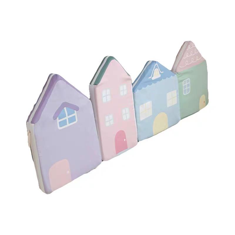Soft Cotton Baby Bed Bumper Set Toddler Safety Anti-Collision Guard Rail Crib Or Floor