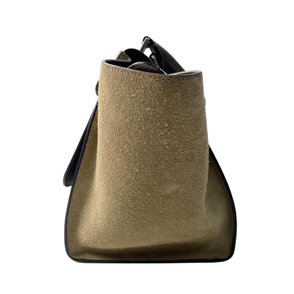 Used CELINEShoulder Bag Beige Leather Women