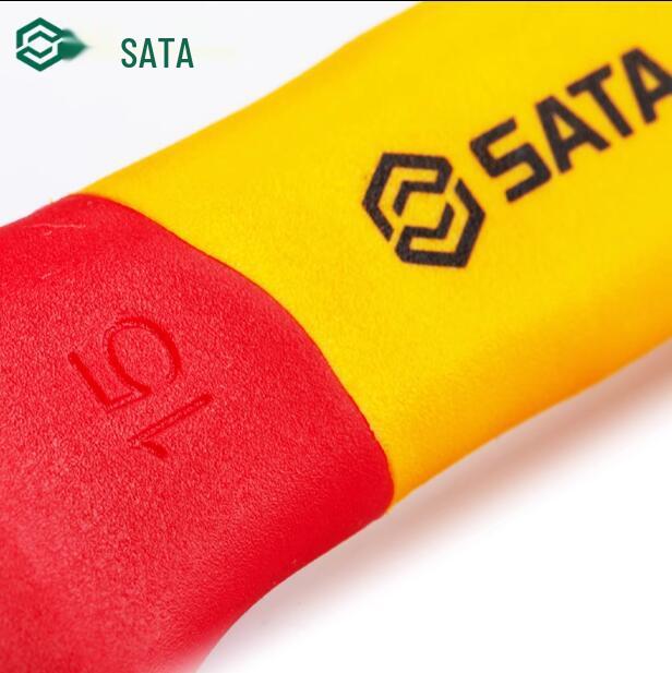 SATA VDE High Voltage Insulated Open-end Wrench for Electricians