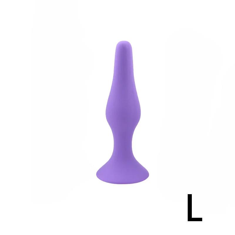 S/M/L/XL Silicone Anal Plug Butt Plug Anus Stimulation Prostate Massage Sex Toys for Women Men Gay Anal Dilator Sex Products