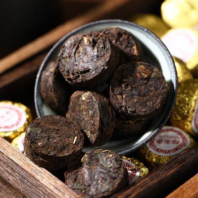 Yunnan Pu'er Tea Lepkavé aroma Čaj Xiao Tuo Silné aroma Zralý zralý čaj 500G