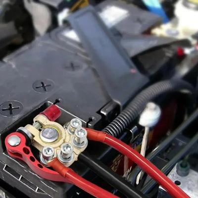 New Car Battery Terminal Connectors Quick Release Disconnect 12V 24V Positive Negative Battery Cable Ends for SAE/JIS Type Car