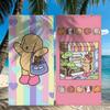 B-Bobbie G-Goods Cartoon Cute Towel Quick Drying Beach Towels Are Suitable For Swimming Pools Camping Yoga And The Gym