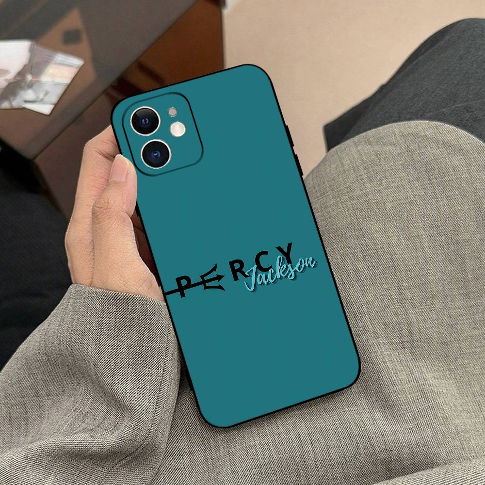 Percy Jackson Handyhülle Schwarze Handyhülle Für IPhone 17/16/15/13/14 Pro Max/ 11Plus/X/Xr/Xs Max 13mini
