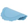 Nordic   Silicone Placemat Embossed Insulation Thickened Round Silicone Mat for Home Kitchen
