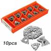 10pcs 16ER AG60 BMA Threading Inserts Carbide  Precision Grinding  Manual Inspection  Suitable for Various Processing