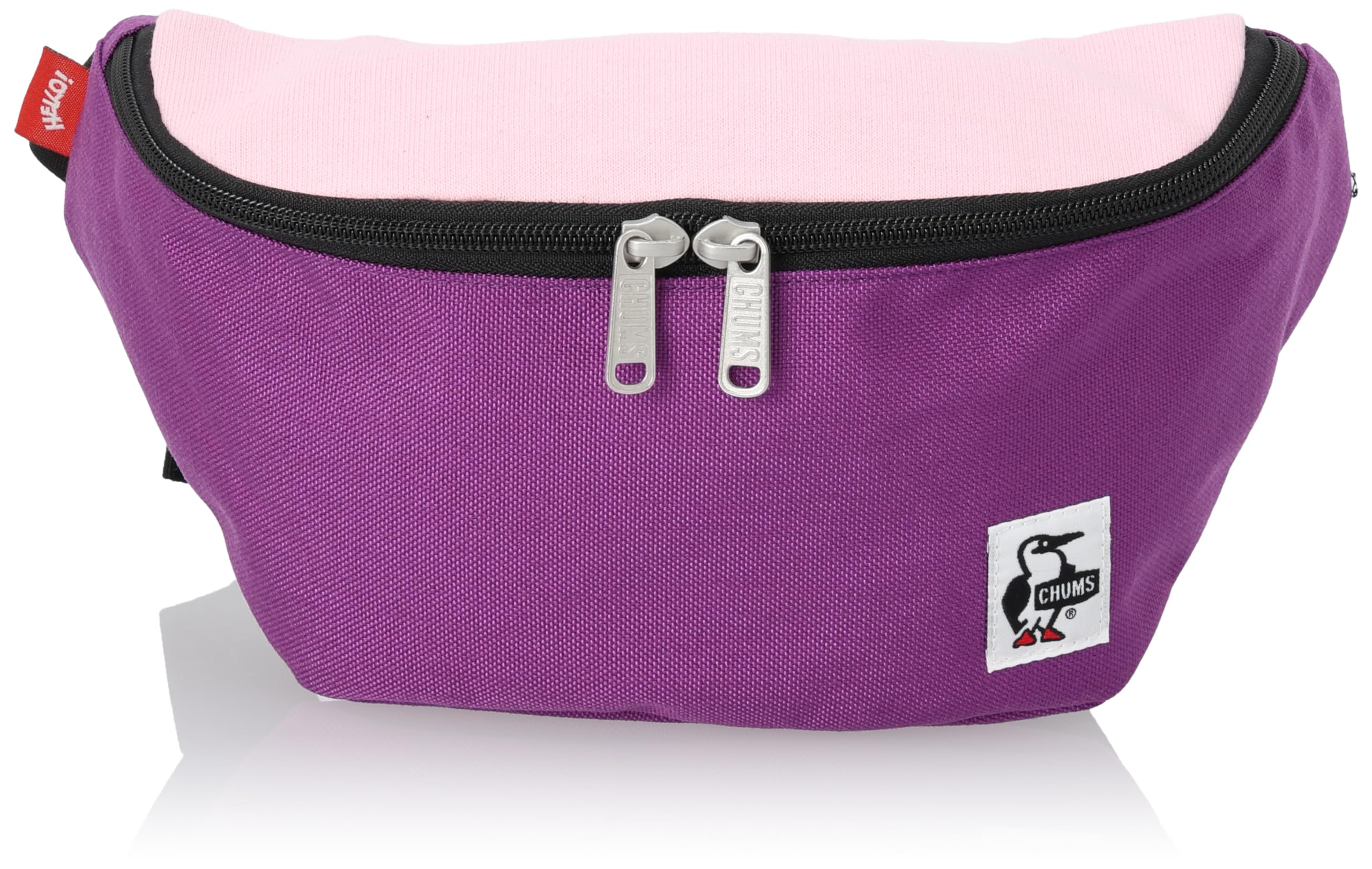 

Чоловіча сумка через плече, міні-сумка на пояс, спортивна, нейлон [Chums] рожевий